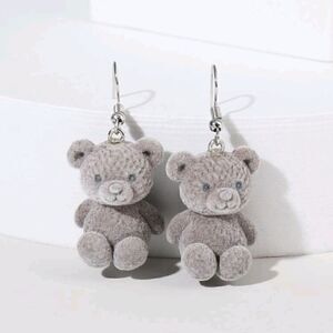 Teddy Bear Earrings   